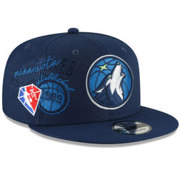 Minnesota Timberwolves Back Half New Era 9FIFTY Snapback