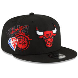 Chicago Bulls Back Half New Era 9FIFTY Snapback