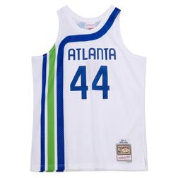 Atlanta Hawks Pete Maravich Mitchell & Ness 1970-71 Hardwood Classics Swingman White Jersey