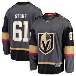 Vegas Golden Knights Mark Stone Fanatics Branded Black Breakaway Jersey