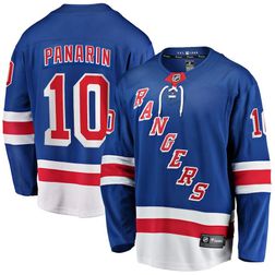 New York Rangers Artemi Panarin Fanatics Branded Blue Premier Breakaway Jersey