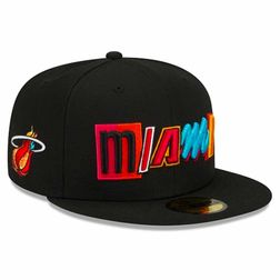 Miami Heat City Edition NBA 59FIFTY New Era Fitted Hat