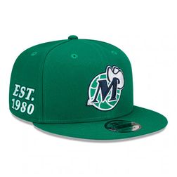 Dallas Mavericks New Era 2021/22 City Edition Alternate 9FIFTY Snapback Adjustable Hat