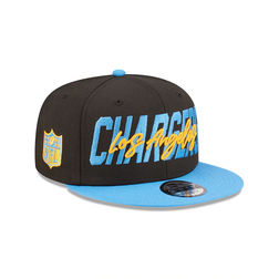 Los Angeles Chargers 2022 Official NFL Draft 9Fifty Snapback Hat