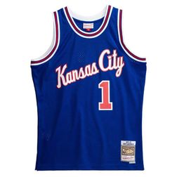 Kansas City Kings Nate Archibald Mitchell & Ness 1975-76 Hardwood Classics Swingman Player Royal Blue Jersey