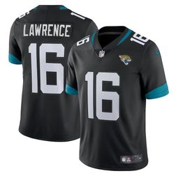 Jacksonville Jaguars Trevor Lawrence Nike Black Alternate Vapor Limited Jersey