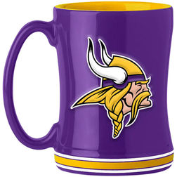 Minnesota Vikings 14oz Team Logo Relief Mug