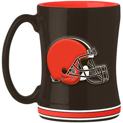 Cleveland Browns 14oz Team Logo Relief Mug