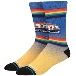 Denver Nuggets Hardwood Classics Fader Crew Stance Socks