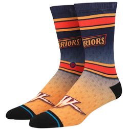 Golden State Warriors Hardwood Classics Fader Crew Stance Socks