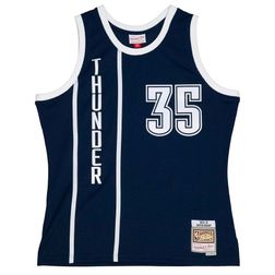 Oklahoma City Thunder Kevin Durant Mitchell & Ness 2015-16 Hardwood Classics Swingman Player Navy Alternate Jersey