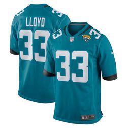 Jacksonville Jaguars Devin Lloyd Teal Nike Game Jersey