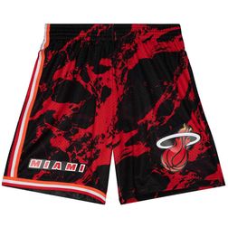 Miami Heat 1996 Marble Mitchell & Ness Swingman Shorts