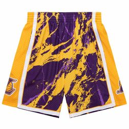 Los Angeles Lakers 2009 Marble Mitchell & Ness Swingman Shorts