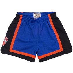 Men's New York Knicks Short Inseam Mitchell & Ness Jump Shot Shorts