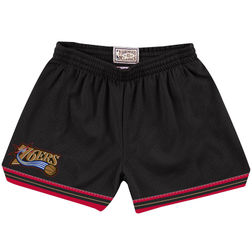 Men's Philadelphia 76ers Short Inseam Mitchell & Ness Jump Shot Shorts