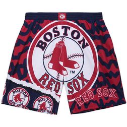 Boston Red Sox Jumbotron 2.0 Sublimated Mitchell & Ness Shorts