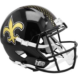 New Orleans Saints Riddell NFL 2022 On Field Alternate Speed Replica Helmet