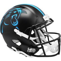 Carolina Panthers Riddell NFL 2022 On Field Alternate Speed Replica Helmet