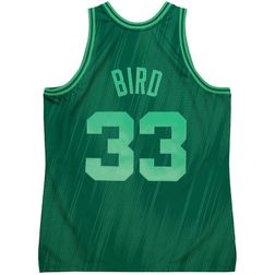 Boston Celtics Larry Bird Mitchell & Ness 1985-86 Hardwood Classics Monochrome Swingman Jersey