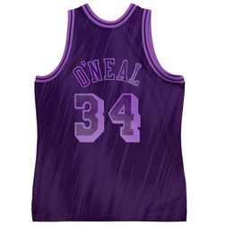 Los Angeles Lakers Shaquille O'Neal Mitchell & Ness 1996-97 Hardwood Classics Monochrome Swingman Jersey