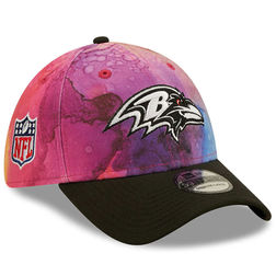 Baltimore Ravens New Era 2022 NFL Crucial Catch Multi Color 39THIRTY Flex Hat