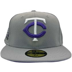 Minnesota Twins Purple Reign Pack 1965 All Star Game Side Patch Purple UV 59FIFTY Fitted Hat