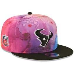 Houston Texans New Era 2022 NFL Crucial Catch Multi Color 9FIFTY Snapback Adjustable Hat