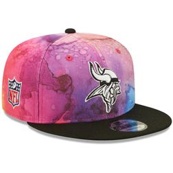 Minnesota Vikings New Era 2022 NFL Crucial Catch Multi Color 9FIFTY Snapback Adjustable Hat