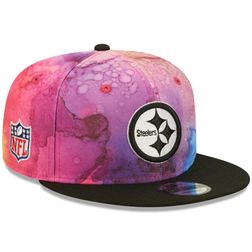 Pittsburgh Steelers New Era 2022 NFL Crucial Catch Multi Color 9FIFTY Snapback Adjustable Hat