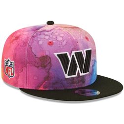 Washington Commanders Team New Era 2022 NFL Crucial Catch Multi Color 9FIFTY Snapback Adjustable Hat