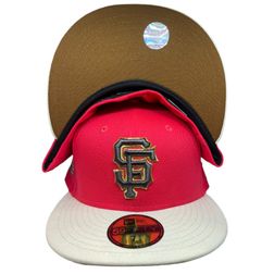 San Francisco Giants Red Spinelli Recess 2007 All Star Game Side Patch Brown UV 59FIFTY Fitted Hat