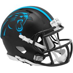 Carolina Panthers Riddell NFL 2022 On Field Alternate Mini Helmet