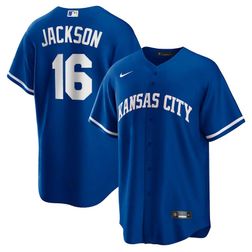 Kansas City Royals Bo Jackson Nike Royal Blue Alternate Cooperstown Collection Player Jersey