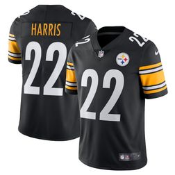 Pittsburgh Steelers Najee Harris Nike Black Vapor Limited Jersey 