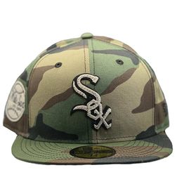 Chicago White Sox Pro Image Exclusive Camo Felt Green UV 59FIFTY Fitted Hat