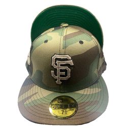 San Francisco Giants Pro Image Exclusive Camo Felt Green UV 59FIFTY Fitted Hat