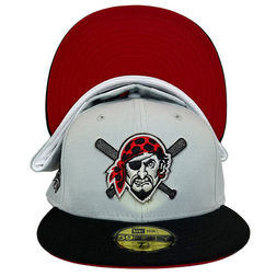 Pittsburgh Pirates Gray Lunar Dust 1994 ASG Patch Red UV 59FIFTY Fitted Hat