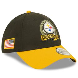 Pittsburgh Steelers New Era 2022 NFL Salute to Service Collection 39THIRTY Flex Hat