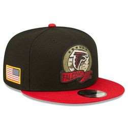 Atlanta Falcons New Era 2022 NFL Salute to Service 9FIFTY Snapback Adjustable Hat