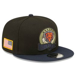 Chicago Bears New Era 2022 NFL Salute to Service 9FIFTY Snapback Adjustable Hat