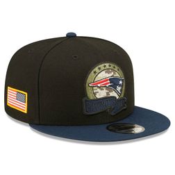 New England Patriots New Era 2022 NFL Salute to Service 9FIFTY Snapback Adjustable Hat