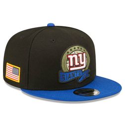 New York Giants New Era 2022 NFL Salute to Service 9FIFTY Snapback Adjustable Hat