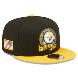 Pittsburgh Steelers New Era 2022 NFL Salute to Service 9FIFTY Snapback Adjustable Hat