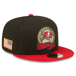 Tampa Bay Buccaneers New Era 2022 NFL Salute to Service 9FIFTY Snapback Adjustable Hat