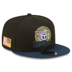 Tennessee Titans New Era 2022 NFL Salute to Service 9FIFTY Snapback Adjustable Hat