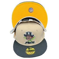 Pittsburgh Pirates Two Tone Classic Pack 1959 All Star Game Side Patch Yellow UV 59FIFTY Fitted Hat