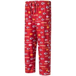 Kansas City Chiefs Concepts Sport Breakthrough Allover Print Knit Sleep Pants