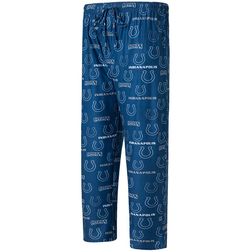 Indianapolis Colts Concepts Sport Breakthrough Allover Print Knit Sleep Pants