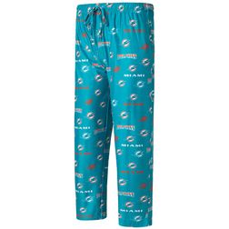 Miami Dolphins Concepts Sport Breakthrough Allover Print Knit Sleep Pants